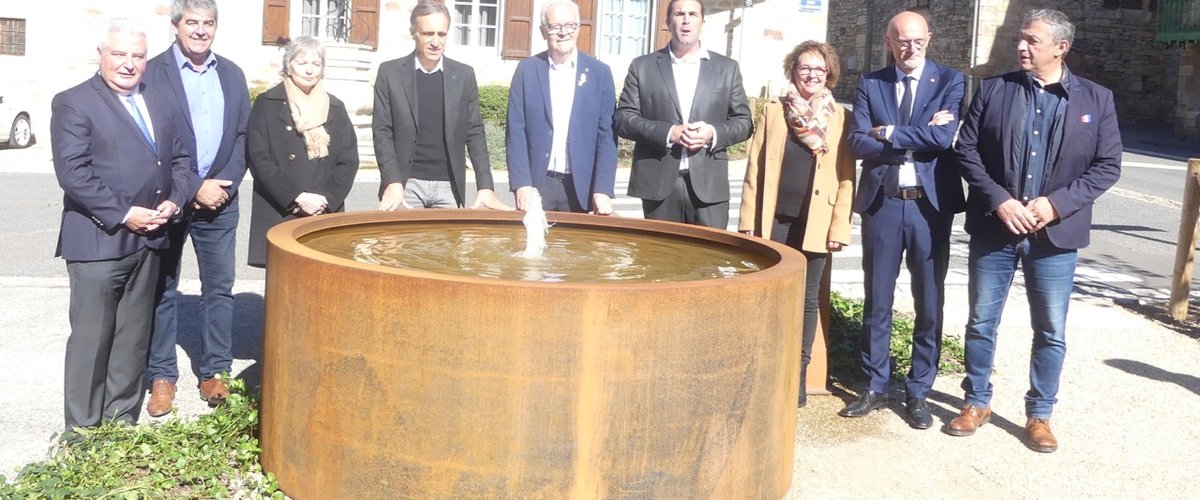 Gabriac. La nouvelle place Émile-Bouloc inaugurée