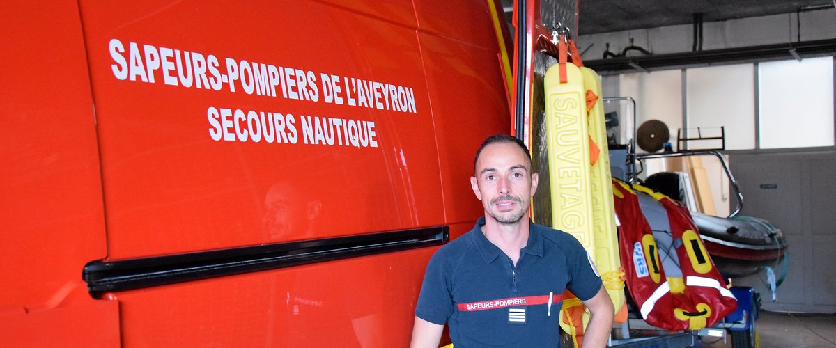 Être chef de centre, c’est une étape dont on rêve tous… Avec Jordan Dieudonné, les pompiers de Rodez tiennent leur nouveau commandant