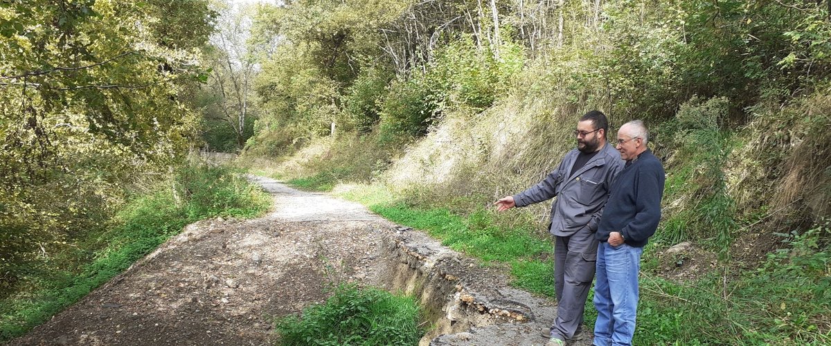 Les gens sont obligés de faire de grands détours ! : depuis l’effondrement de la RD 148, à Aubin, des riverains excédés par une fermeture qui s’éternise