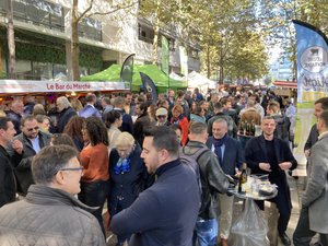 EN IMAGES. Marchés des pays de l'Aveyron à Paris : balade et ambiance des grands jours autour des stands