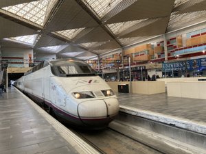 Train : Toulouse, Perpignan, Carcassonne sur la carte de Renfe en avril 2025