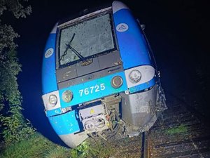 Intempéries : un glissement de terrain fait dérailler un train avec 53 voyageurs à bord en Lozère