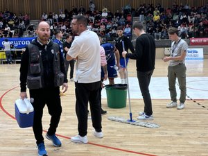 Handball : l'Amphithéâtre de Rodez prend l'eau, le match du Roc arrêté !