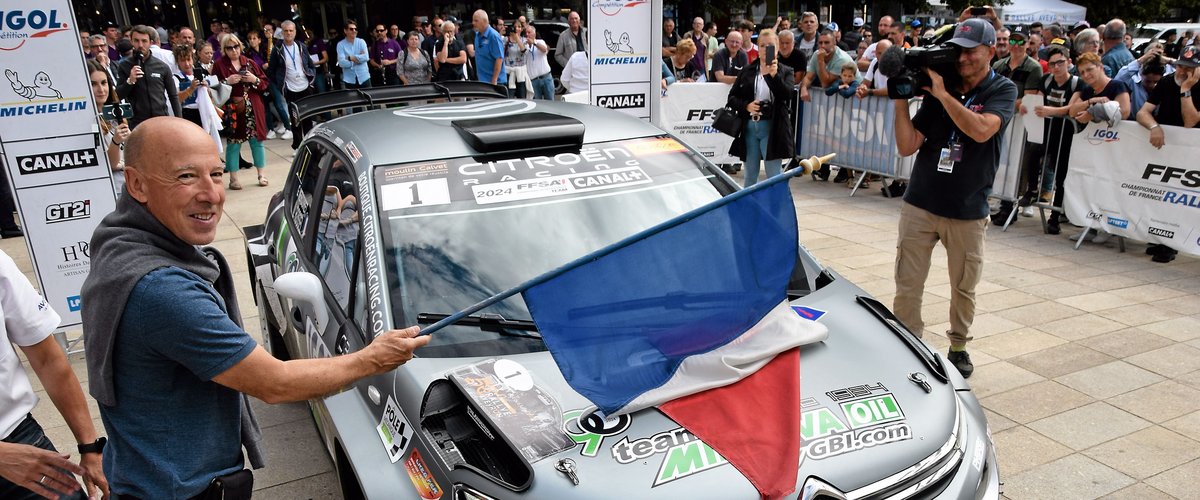 Automobile : Didier Auriol au volant d'une Toyota lors d'un rallye WRC, 30 ans après son sacre