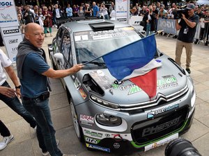 Automobile : Didier Auriol au volant d'une Toyota lors d'un rallye WRC 30 ans après son sacre