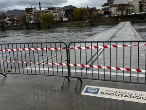 INTEMPÉRIES. Disparition inquiétante d'un homme tombé dans le Tarn alors qu'il traversait un pont submersible : introuvable depuis le 27 octobre, les recherches stoppées