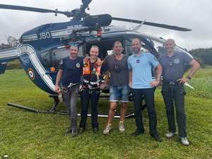 Appelés pour secourir un parapentiste, les gendarmes viennent en aide... à une figure du rugby français