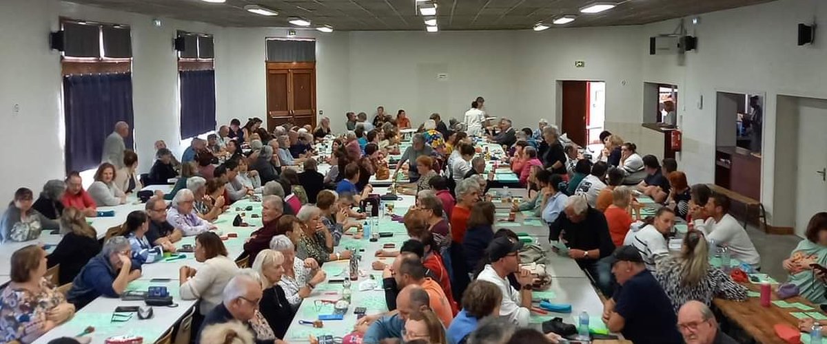 Laissac-Sévérac l'Église. Une participation bien sympathique pour le quine du Clouquié