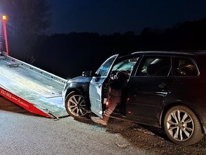 Contrôlé près de deux fois plus vite que la vitesse autorisée, il se fait rattraper par les motards de la gendarmerie