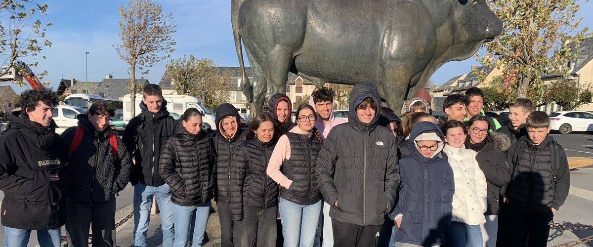 Onet-le-Château. Les lycéens de La Roque ont découvert Laguiole et l’Aubrac