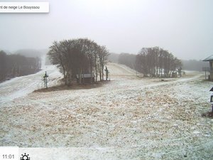 MÉTÉO. Vague de froid en France : les premiers flocons de neige tombent en Aveyron et en Lozère ce jeudi !