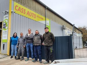 Il n'y a que trois casses de ce type en Aveyron : Gaétan Rous roule pour la 