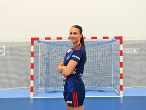 Handball : l'Aveyronnaise et ancienne joueuse du Roc, Corentine Cavalier, sélectionnée en équipe de France U18