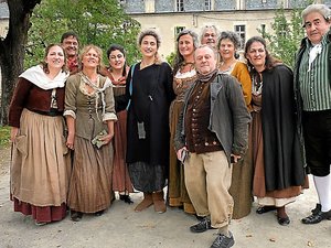 Julie Gayet est à Rodez, ce mardi 3 décembre, pour présenter son Olympe de Gouges qui s'est battue pour le droit des femmes