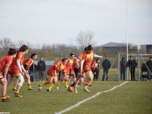 Rugby : Maïa Damiens, la tête et les jambes au club de Rodez