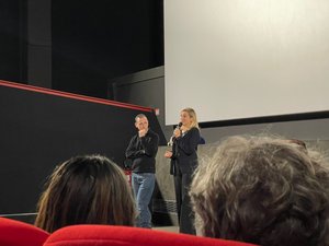 VIDÉO. Julie Gayet à Rodez, 