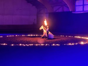 Le centre équestre de Combelles à Rodez à nouveau en selle pour un beau spectacle de Noël avec 