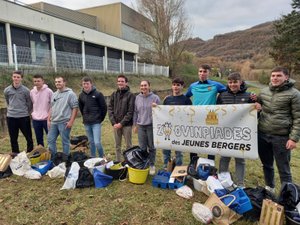 Dix jeunes bergers de l'Aveyron sélectionnés pour participer à l'épreuve régionale des Ovinpiades