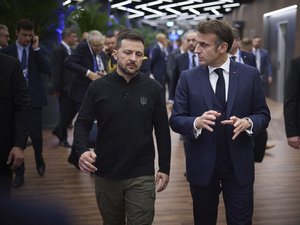 Guerre en Ukraine : pourquoi Volodymyr Zelensky et Emmanuel Macron se voient-ils à Bruxelles, ce mercredi ?