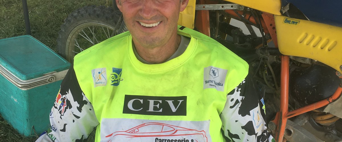 C'était très serré jusqu'à la dernière course : Christian Lagarrigue, un Villefranchois vice-champion de France d’enduro