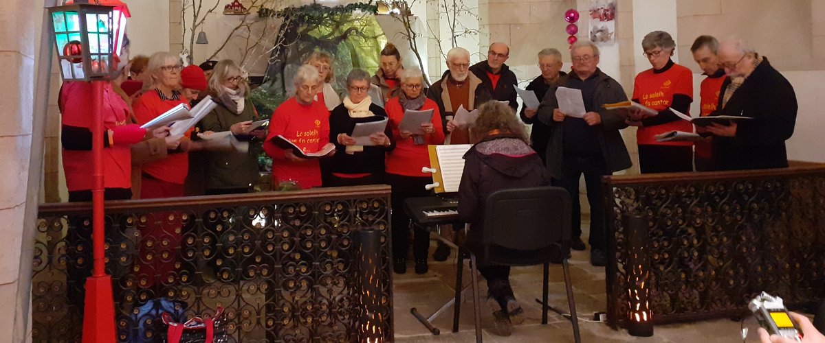 Luc-la-Primaube. Deux chorales réunies à La Capelle St-Martin