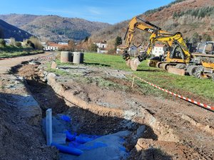 Les réseaux d'eau revus et étendus pour le futur centre logistique de Chronopost à Viviez et Decazeville