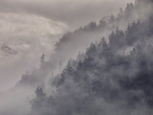 Un homme se retrouve en mauvaise posture sur une paroi rocheuse dans le brouillard, les pompiers le retrouvent en début d'hypothermie