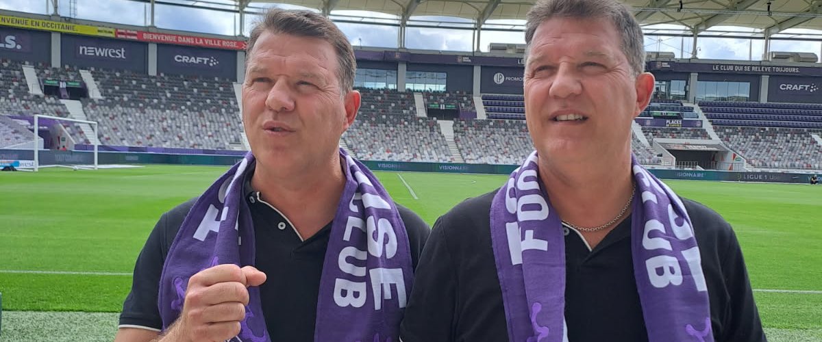 Ligue 1 : les chanteurs aveyronnais Les Jumeaux de retour au Stadium pour chanter leur Se Canto avant Toulouse-Montpellier