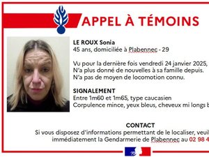 Disparition inquiétante : son sac à main retrouvé près d'un lac, Sonia Le Roux n'a plus donné signe de vie depuis le 24 janvier