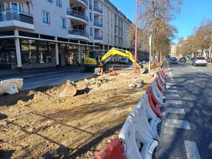 La végétalisation et la sécurisation des contre-allées de Bourran sont en cours à Rodez