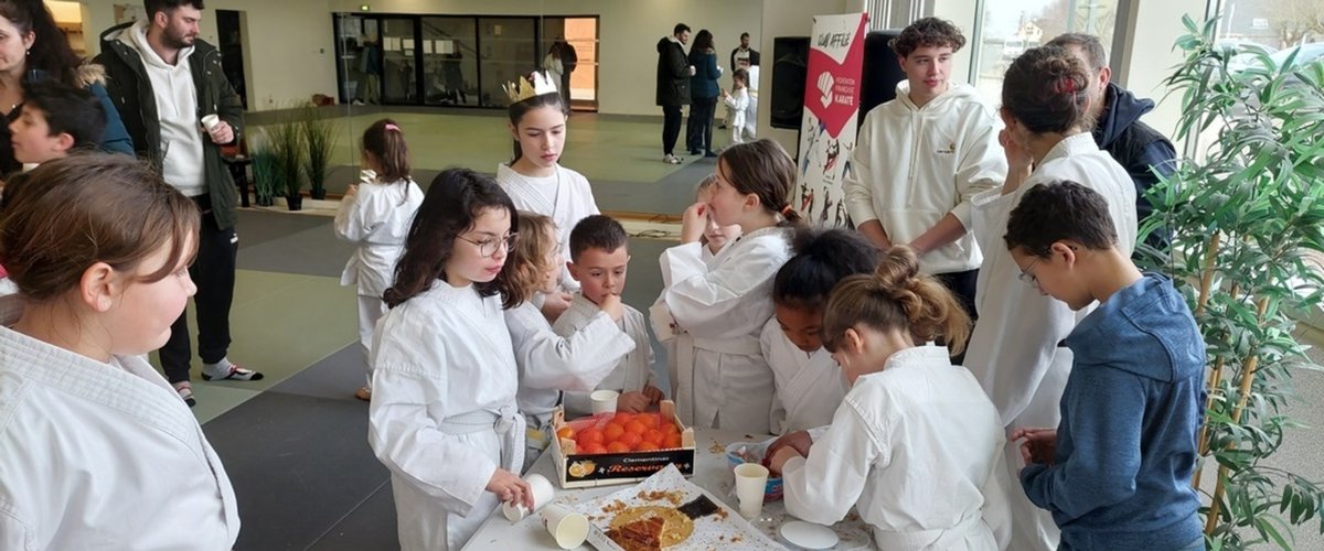 Flavin. Karaté : la galette des rois  renforce les liens au sein du club