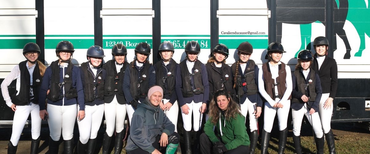 Bozouls. Equitation : trois équipes en route pour les championnats de France