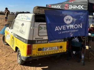 4L Trophy : l'Aveyron s'affiche en plein désert marocain