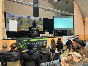 Simulateur virtuel de pêche, concours de lancer, démonstration de montage de mouche... Le salon Troc & Co s'ouvre au grand public en Aveyron