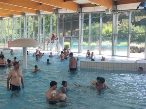 Durant les vacances d'hiver, la piscine Aquavallon de Rodez affiche une fréquentation record