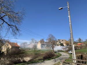 Aveyron : les copeaux de bois s'embrasent, les pompiers interviennent rapidement