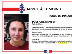 Disparition inquiétante en Occitanie : l'adolescente de 15 ans a été vue pour la dernière fois à un arrêt de bus, un appel à témoins lancé