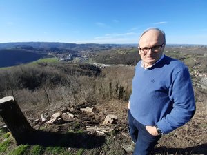 Le terril de la Découverte, patrimoine industriel de l'Aveyron, ouvert aux randonneurs