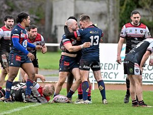 Rugby à XIII : après la mi-temps, un Villefranche pétillant contre Limoux