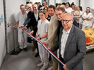 Formation aux métiers de la santé : cette salle de simulation à Rodez est doté d'un nouvel équipement de pointe