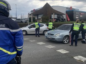 310 véhicules contrôlés, gendarmes et douaniers mobilisés... une opération d'envergure a été menée en Aveyron