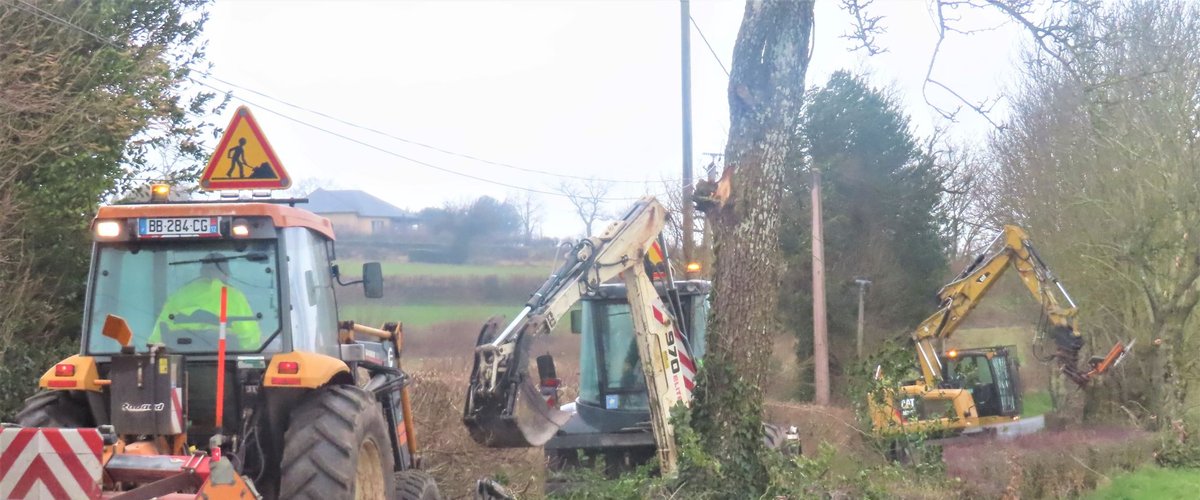 Trémouilles. Élagage en cours, vigilance de mise