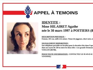 Disparition d'Agathe, joggeuse de 28 ans : une semaine après, les recherches demeurent toujours infructueuses