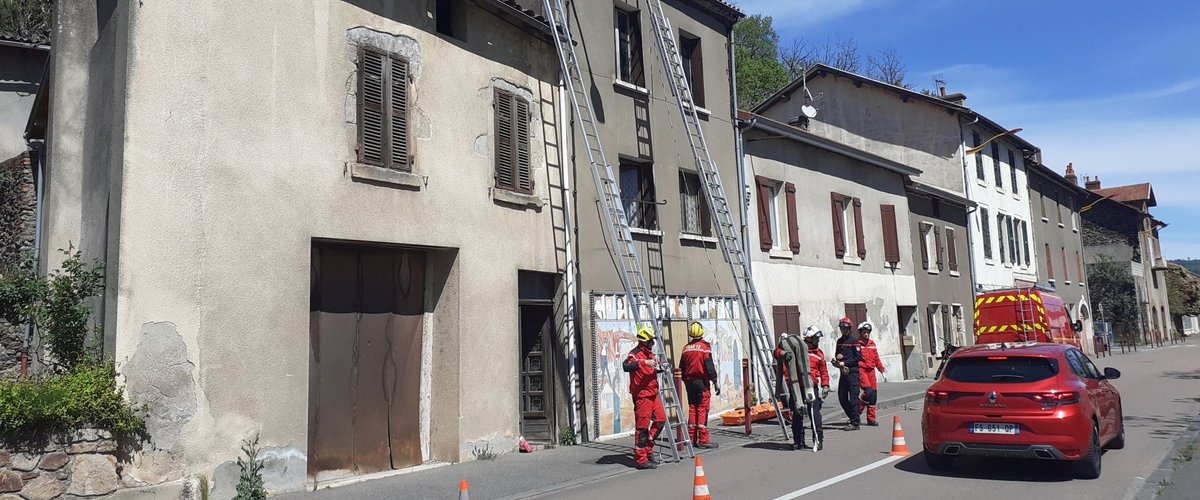 Decazeville. Les sapeurs-pompiers en manœuvres formation Usar