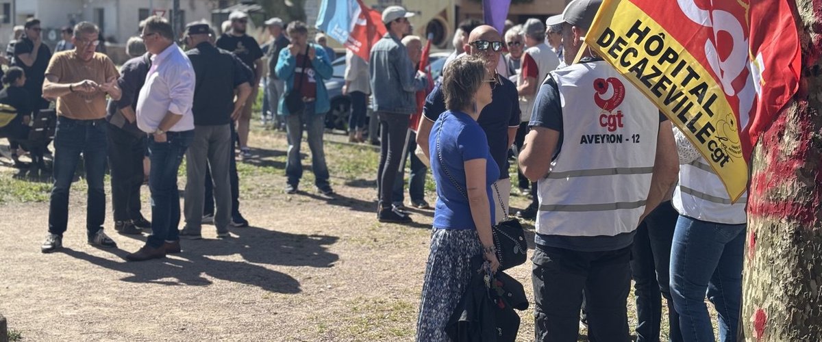 Decazeville. Quelque 250 personnes se sont rassemblées au jardin public