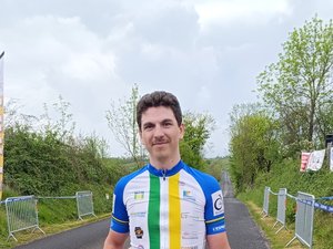 Cyclisme : le Tourangeau Joseph Hérissé a fait lever les poils ce dimanche à Sébazac !