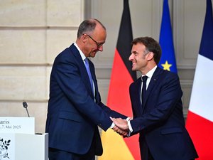 Économie, immigration, Ukraine... ce qu'il faut retenir des premiers échanges entre Friedrich Merz et Emmanuel Macron