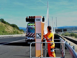 Travaux nocturnes sur l'A75 : des restrictions à prévoir dans les deux sens de circulation au niveau du viaduc de Millau