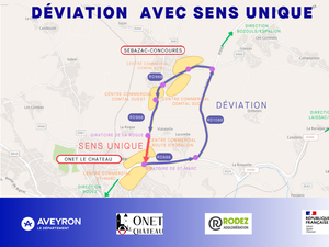 Une circulation très perturbée pendant près de 5 mois : entre Rodez et Sébazac, les travaux de réhabilitation de la route d'Espalion reprennent ce lundi 12 mai