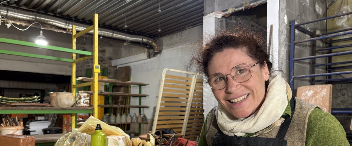Mes parents étaient dans la céramique, j’ai baigné dans ce milieu : en Aveyron, des mains au service d’une poterie ancestrale